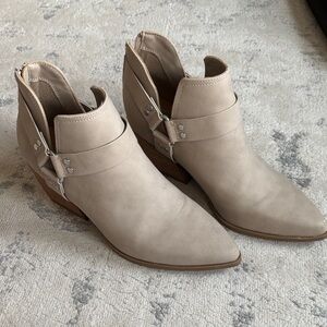DV by Dolce Vita Taupe Ankle Booties